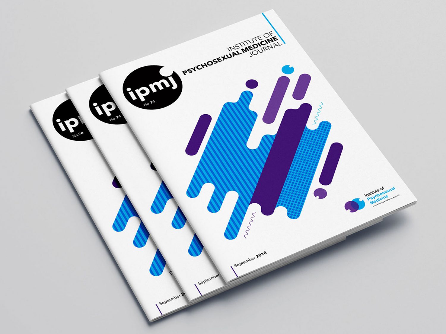 Print and graphic design of the IPM medical journal