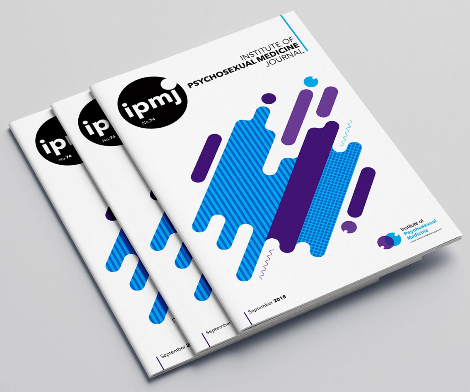Print and graphic design of the IPM medical journal