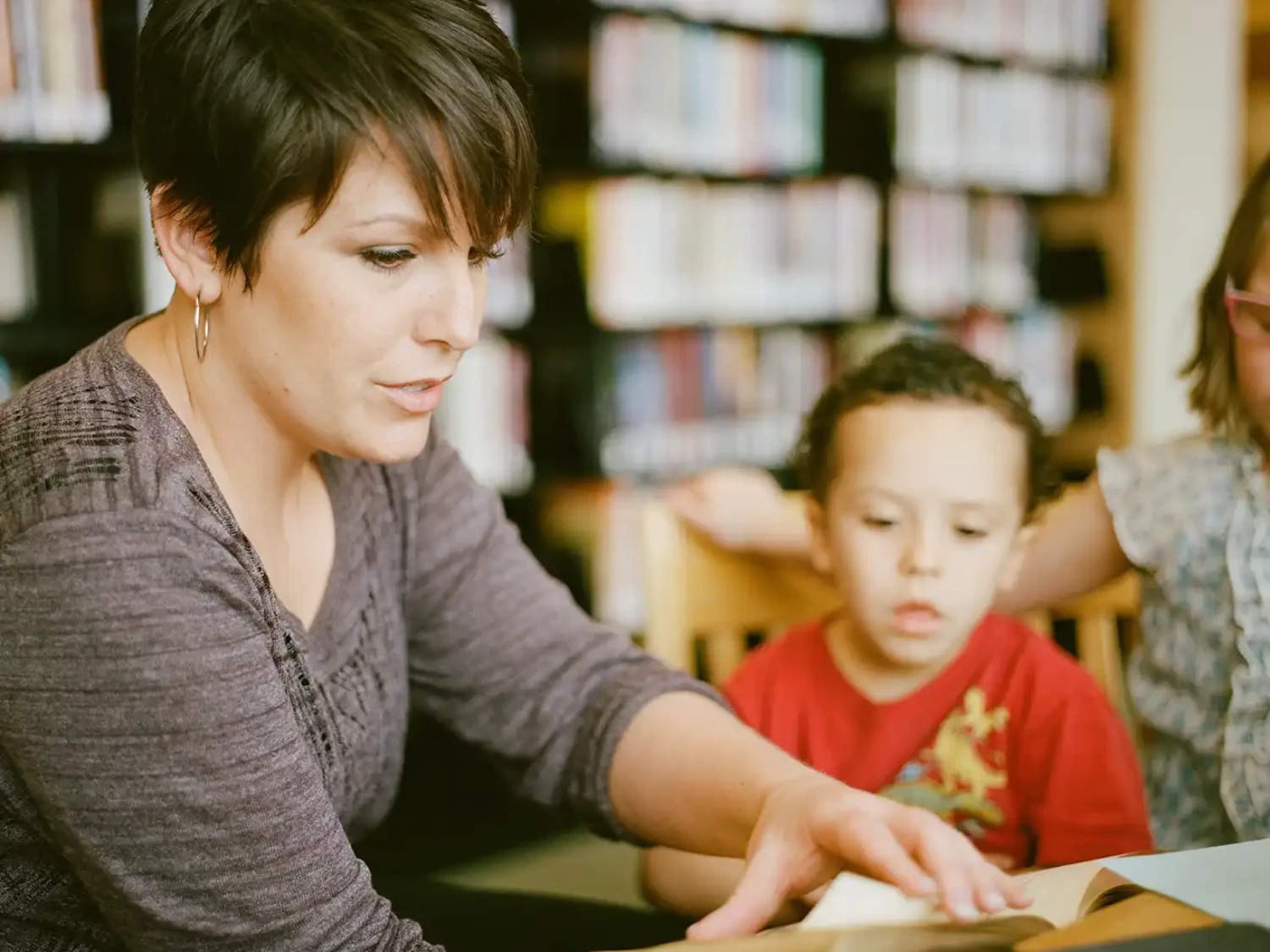 Marylebone Services staff with a young child